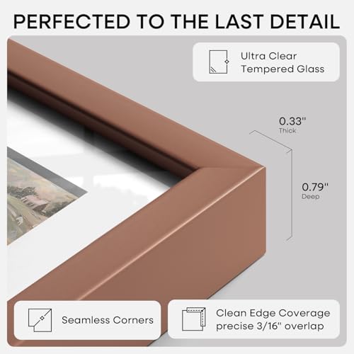 14x18 Mocha Picture Frame