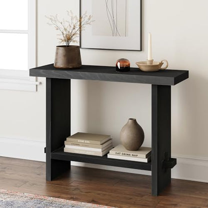 Virgo Wood Accent Storage Console Sofa Table