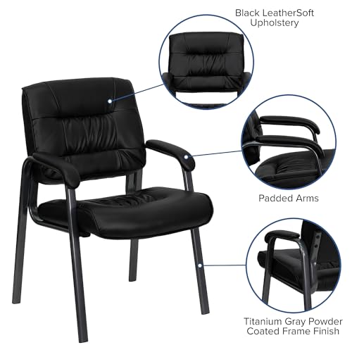 LeatherSoft Reception Chair