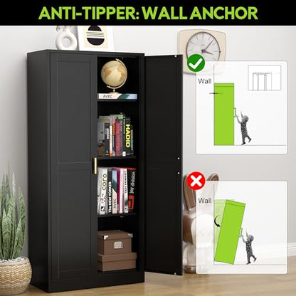 Metal Kitchen Pantry Cabinet