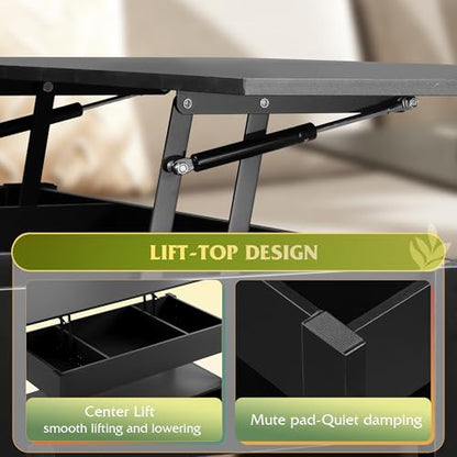 Coffee Table Lift Top Coffee Table with Drawers