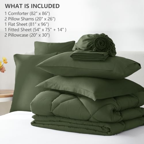 Full Size Comforter Sets Olive Green