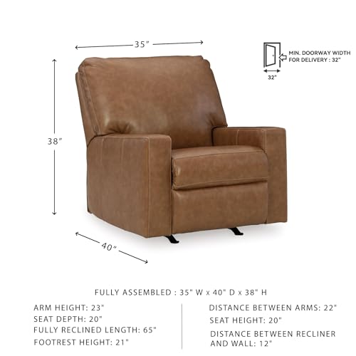 Bolsena Leather Rocker Recliner Chair
