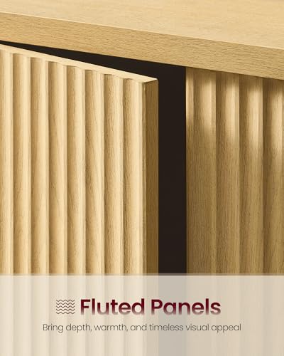 Contemporary Buffet Cabinet with Adjustable Shelves