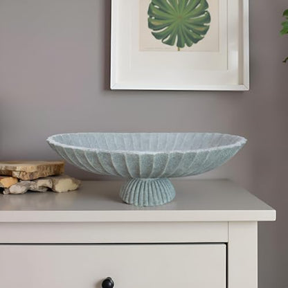 14.5" Large Decorative Long Bowl decor