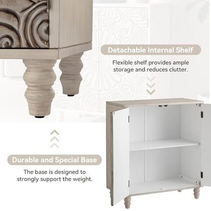 Set of 2 32" Sideboard Cabinets (2 Count)
