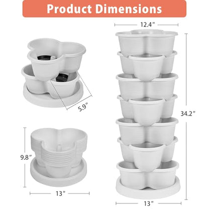7 Tier Vertical Garden Planter (7 Count)