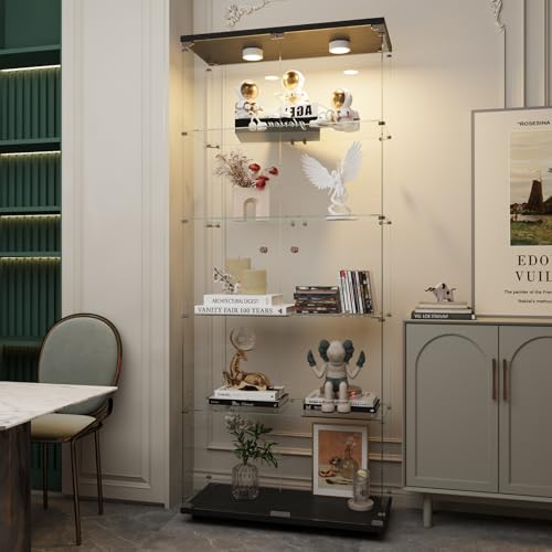 Glass Display Cabinet with LED