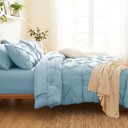 Twin XL Comforter Set Light Blue