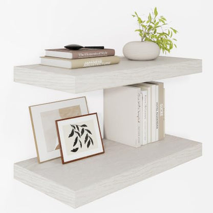 12" Deep Floating Shelves 24x12” Set of 2 (2 Count)