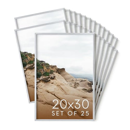 20x30 Silver Metal Picture Frames