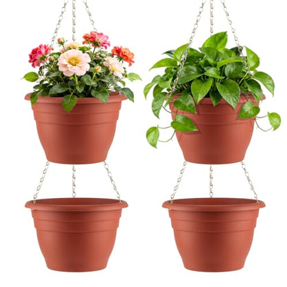 Hanging Planters 10 Inch (4 Count)
