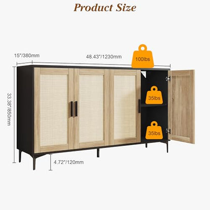 Sideboard Buffet Cabinet with Storage