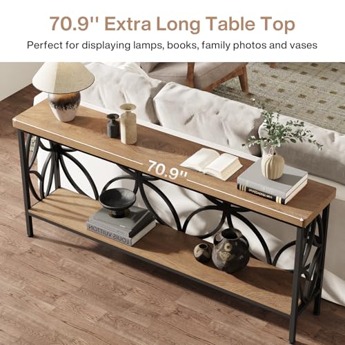 70.9 Inch Narrow Sofa Table