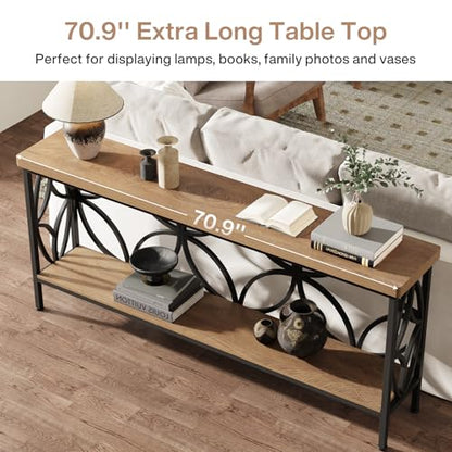 70.9 Inch Narrow Sofa Table
