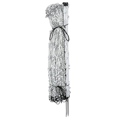 Premier 1 PigletNet® Plus Electric Netting Fence | White/Black, 30"H x 100'L