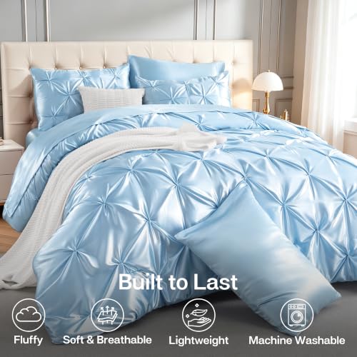Satin Full Size Comforter Set