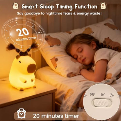 Cute Capybara Night Light