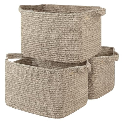 Storage Basket for Organizing 3 Pack (3 Count)