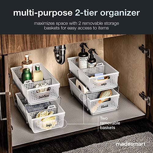 Two Tier Organizer with Dividers
