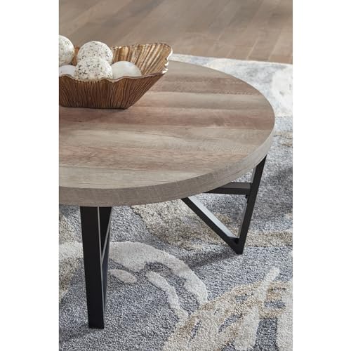 Deanlee 3 Piece Round Coffee Table Set (3 Count)
