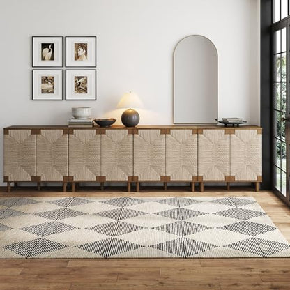 Beacon Boho Accent Cabinet with Doors