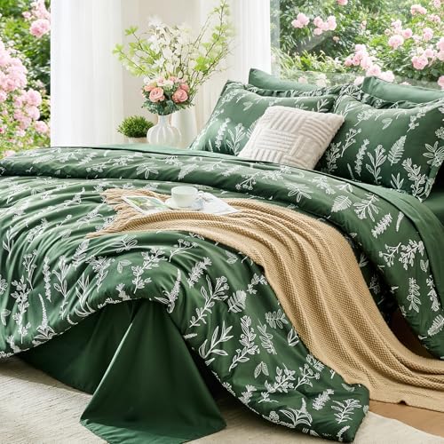 Dark Green King Comforter Set