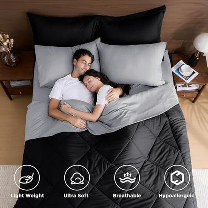 7 Piece Oversized King Comforter Set