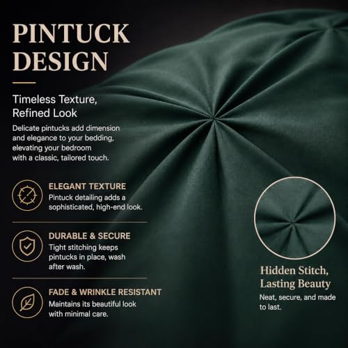 Queen Comforter Set Forest Green