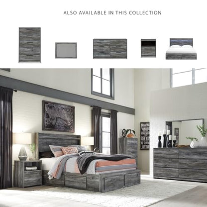 King Platform Bed Frame with Storage