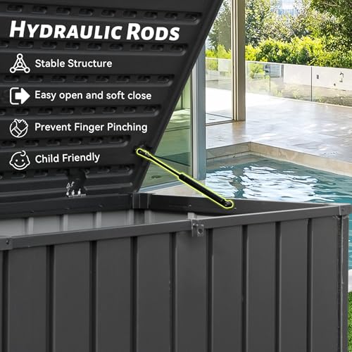 Domi 120 Gallon Deck Box