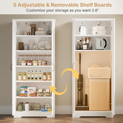 70" Tall Storage Cabinet