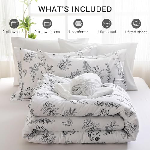 White Full Comforter Set