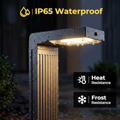 Motion Sensor Solar Pathway Lights Outdoor (2 Count)
