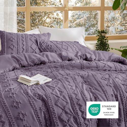 Tufted Boho Comforter Set King Size