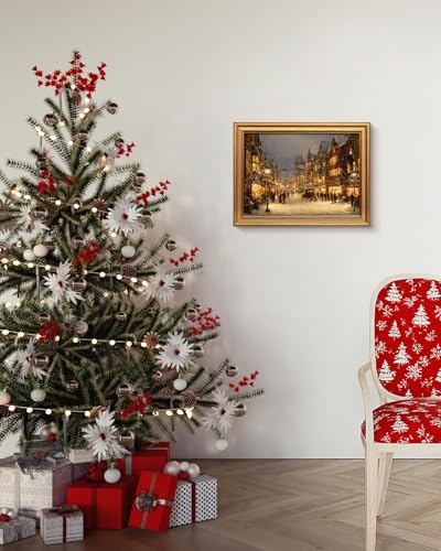 Vintage Gold Framed Wall Art for Living Room
