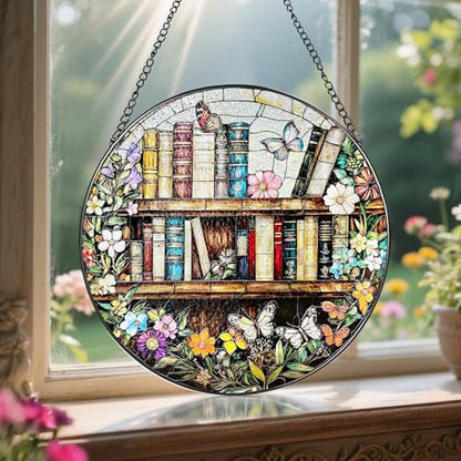 8'' Stained Glass Suncatcher Ornament