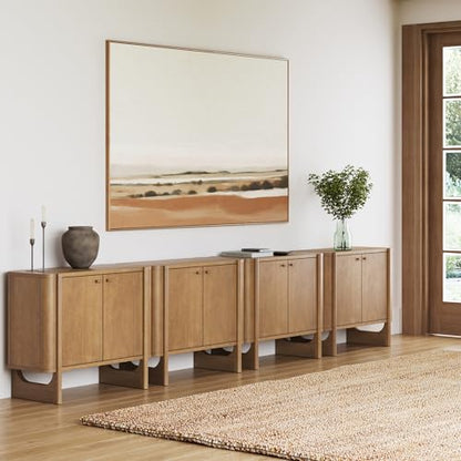 Solace Mid Century Modern Cabinet (4 Count)