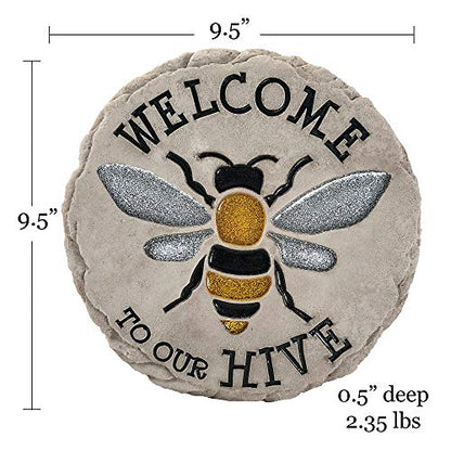 Garden Décor Welcome to Hive Stepping Stone