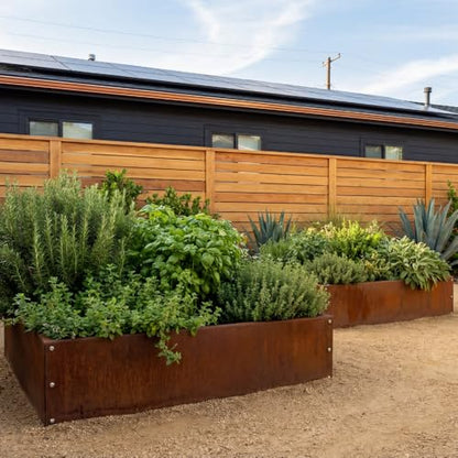Corten Steel Outdoor Planter Box