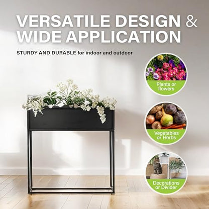 Cocoyard Elevated Metal Planter Boxes (2 Count)