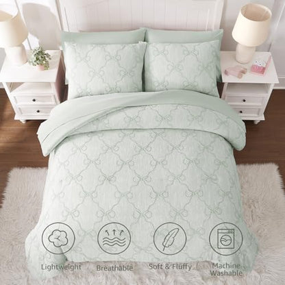 Queen Comforter Set with Sheets for Girls
