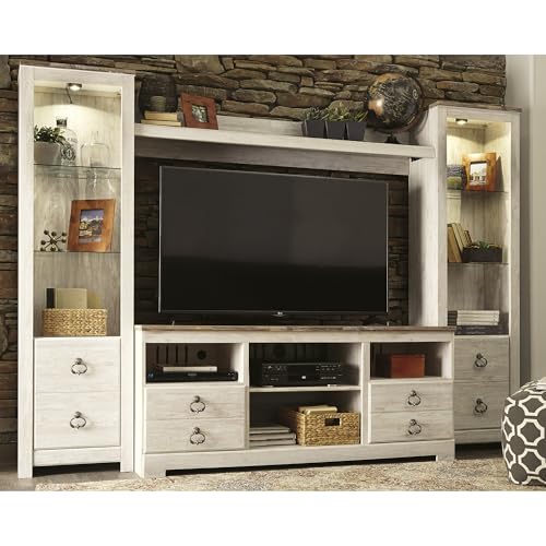 Willowton 3 Piece Entertainment Center TV Stand (3 Count)