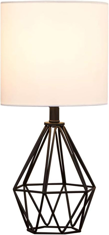 COTULIN Black Bedside Table Lamp, Small Nightstand Lamp