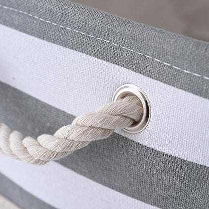 Storage Basket Fabric Basket with Handles Dog Toy Basket Cloth Storage Bin Shelf Basket Decorative Storage Basket Shoe Basket Gift Basket