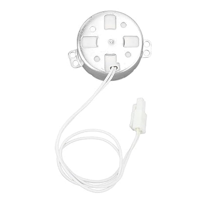 FLEXMAN Egg Turner Rotator Incubator Motor, 4W, Aluminum, Professional Electric Synchronous Motor with Connector for Incubator (100-120v)