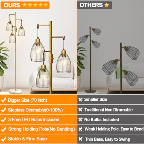 Dimmable Floor Lamps for Living Room