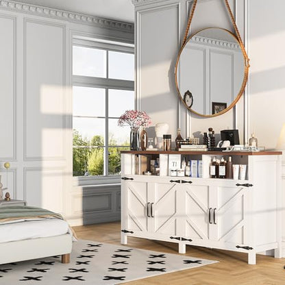Buffet Sideboard with Storage Farmhouse
