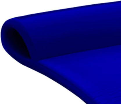 TRC Recreation Sunsation Vinyl Coated Foam Swimming Pool Float Mat Adult Lounger with Built-in Roll Pillow