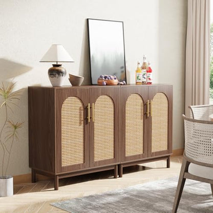 Set of 2 Rattan Sideboard (2 Count)